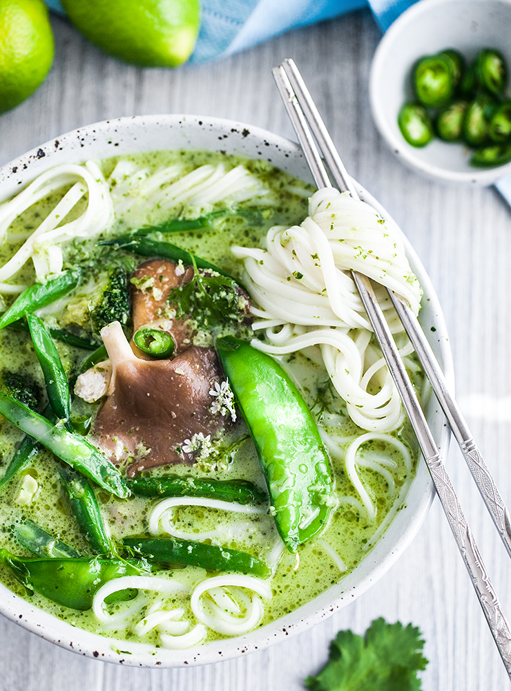Thai Style Green Curry Soup. GF recipe. – Crazy Cucumber