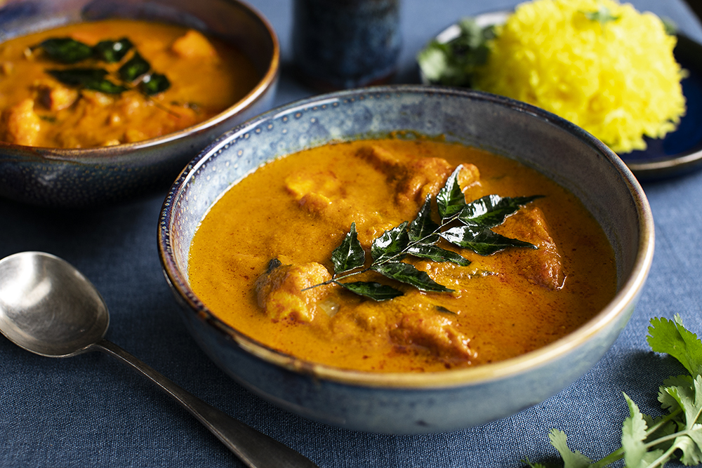 Goan Fish Curry from Scratch.+ Saffron Rice Recipe.