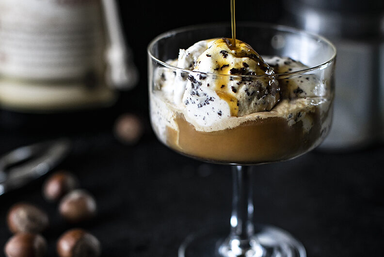 Attention: Adults-only Dessert. Affogato.