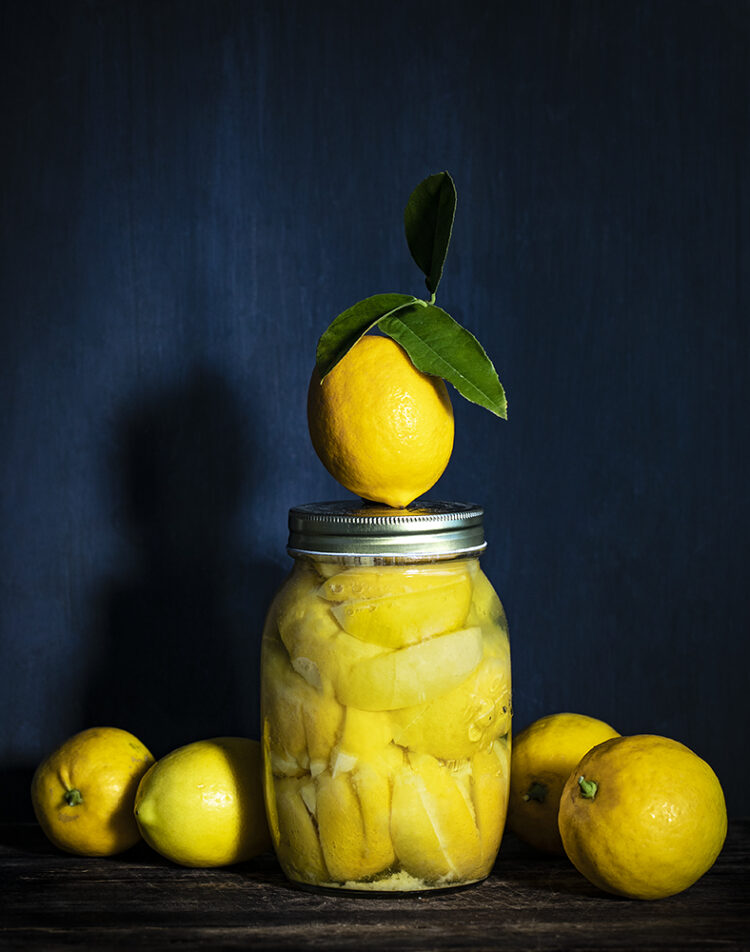 Moroccan preserved lemons.